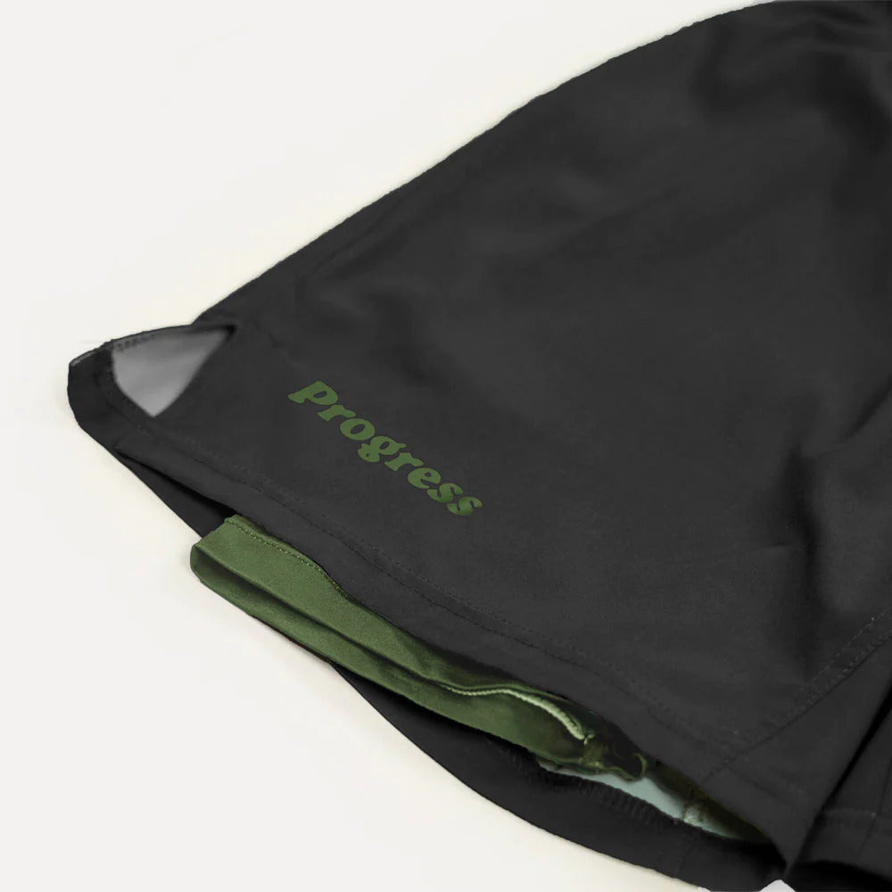Academy+ Hybrid Shorts - Zwart