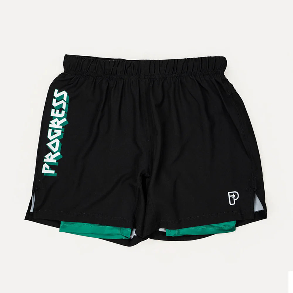 Bengal Hybrid Shorts - Groen