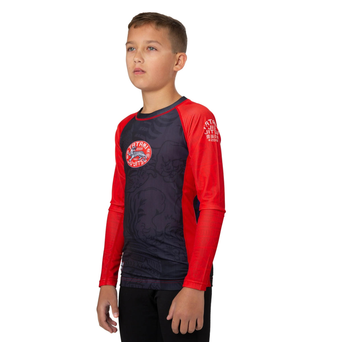 Kids Takedown Tiger Rash Guard