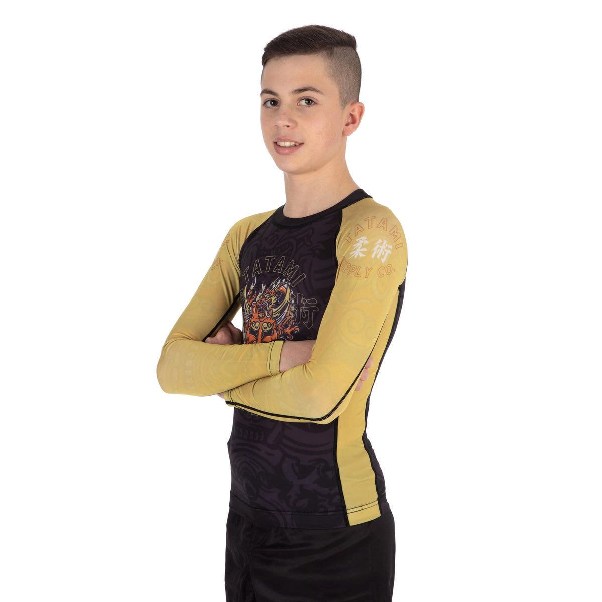 Kids Devils Game Rash Guard