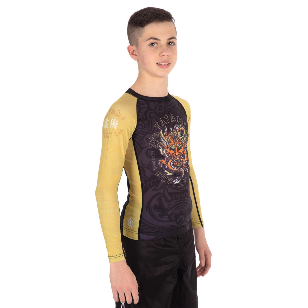 Kids Devils Game Rash Guard