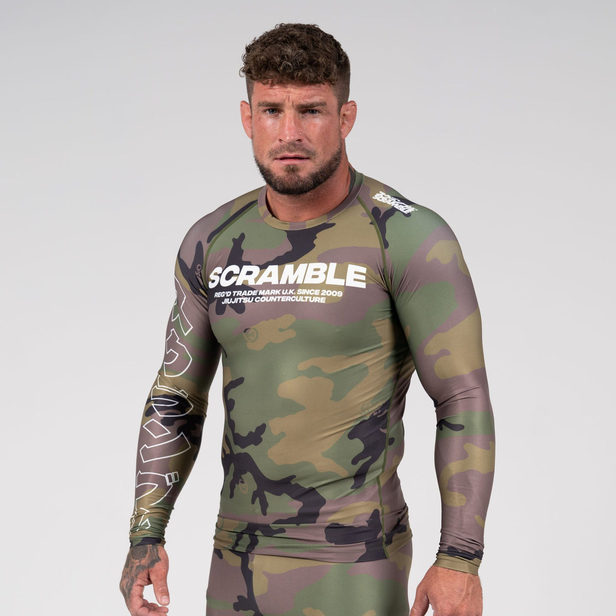 Base Woodland Rash Guard
