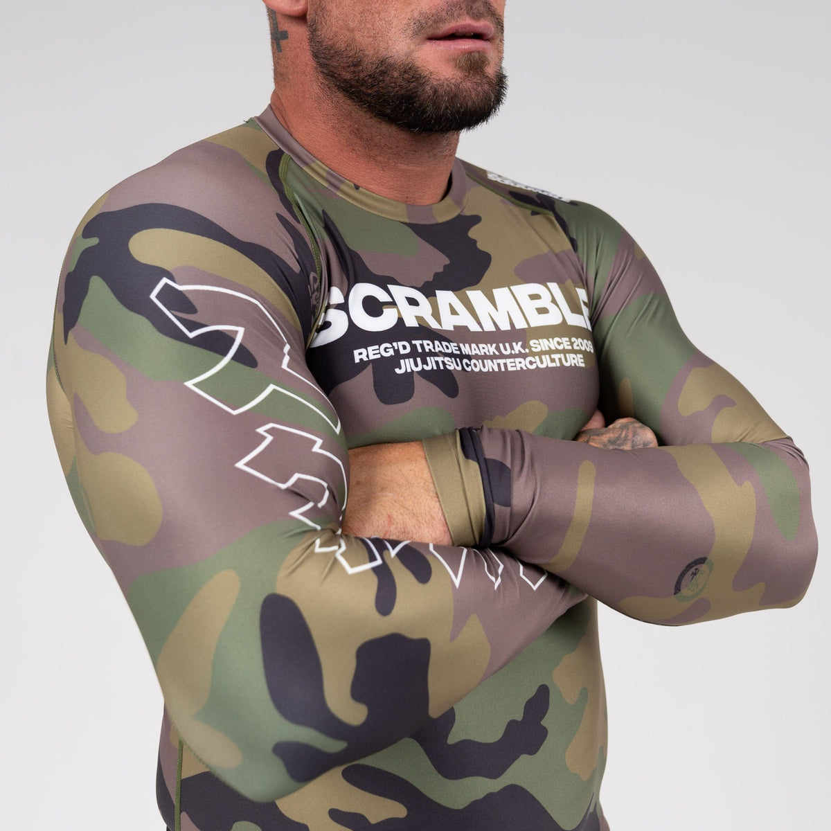 Base Woodland Rash Guard