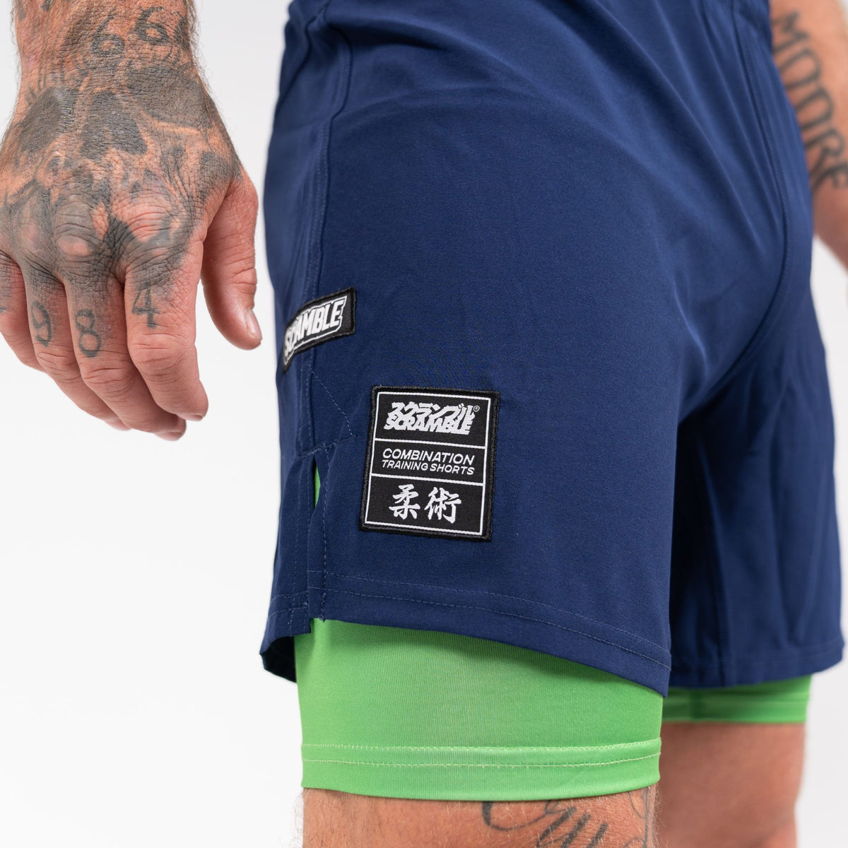 Combination Shorts - Blue&Green